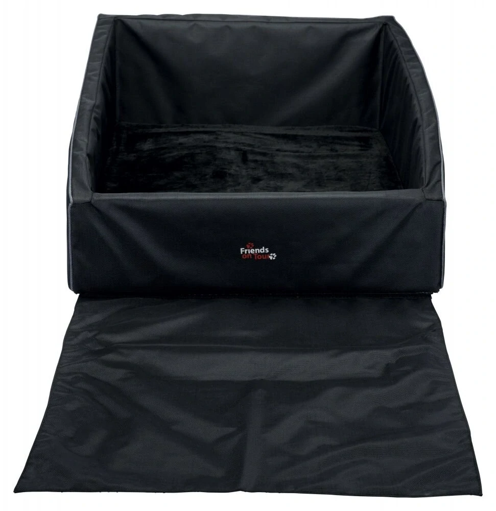 Pelech pro psa do zavazadlového prostoru 60x50 cm černý -
