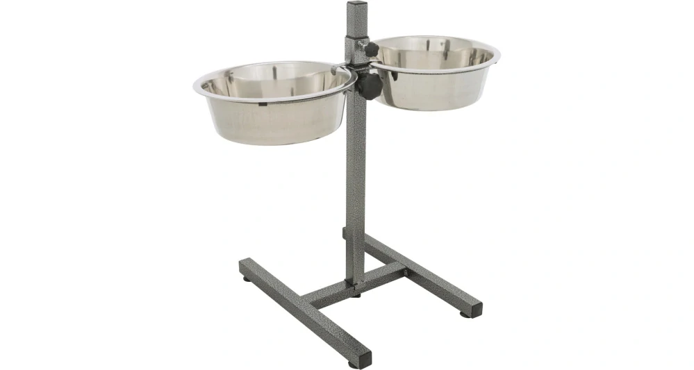 Psí bar, výška 50cm, 2x miska 2,8l/24cm
