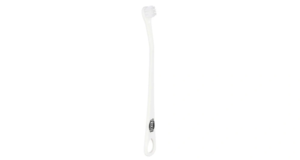 Sada dentální hygieny pro kočky (pasta se sýrovou příchutí 50g, dva zubní kartáčky)