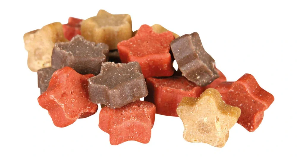 Snack Kitty Stars - hvězdičky losos, jehněčí 140g
