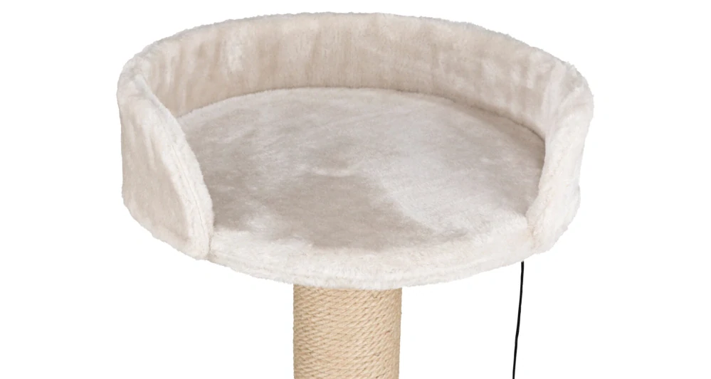 Škrábadlo MICA 46 cm světle šedé