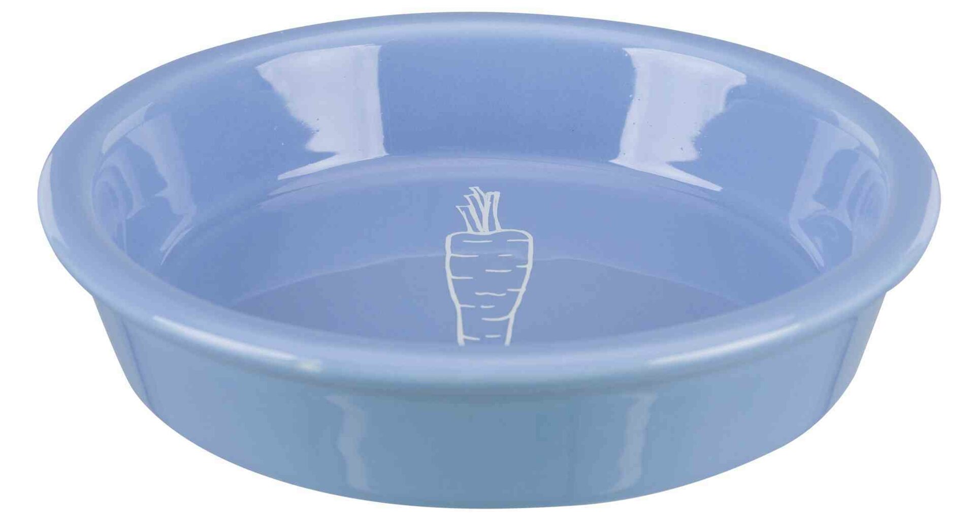 Keramická miska s motivem mrkve pro králíky 200 ml/14 cm