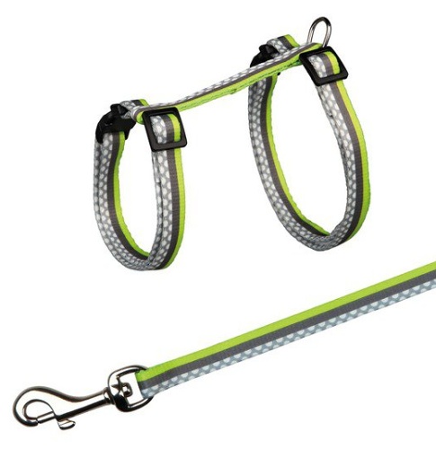 FRESHLINE postroj s vodítkem pro kočku 27-45cm/10mm/1,2m