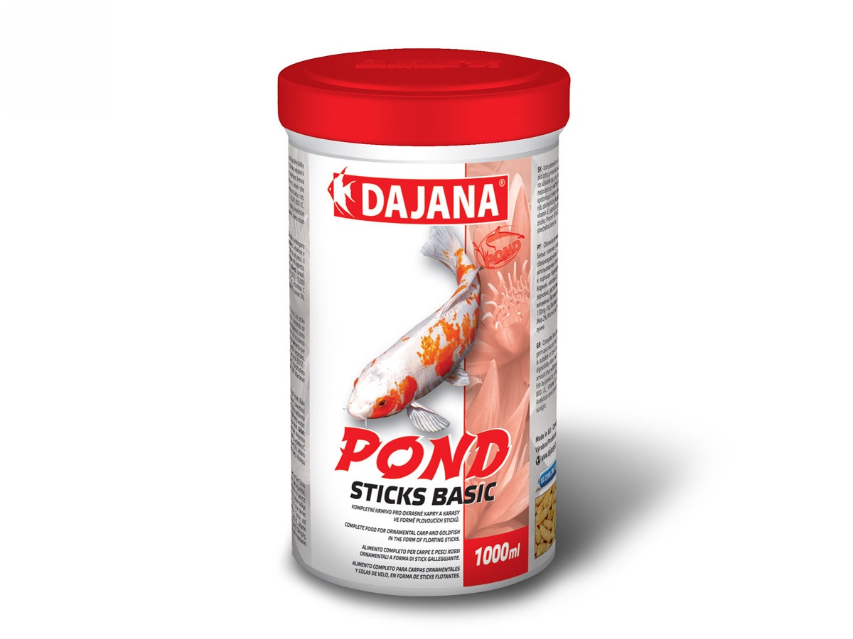 Pond sticks basic, krmivo (granule) pro ryby 