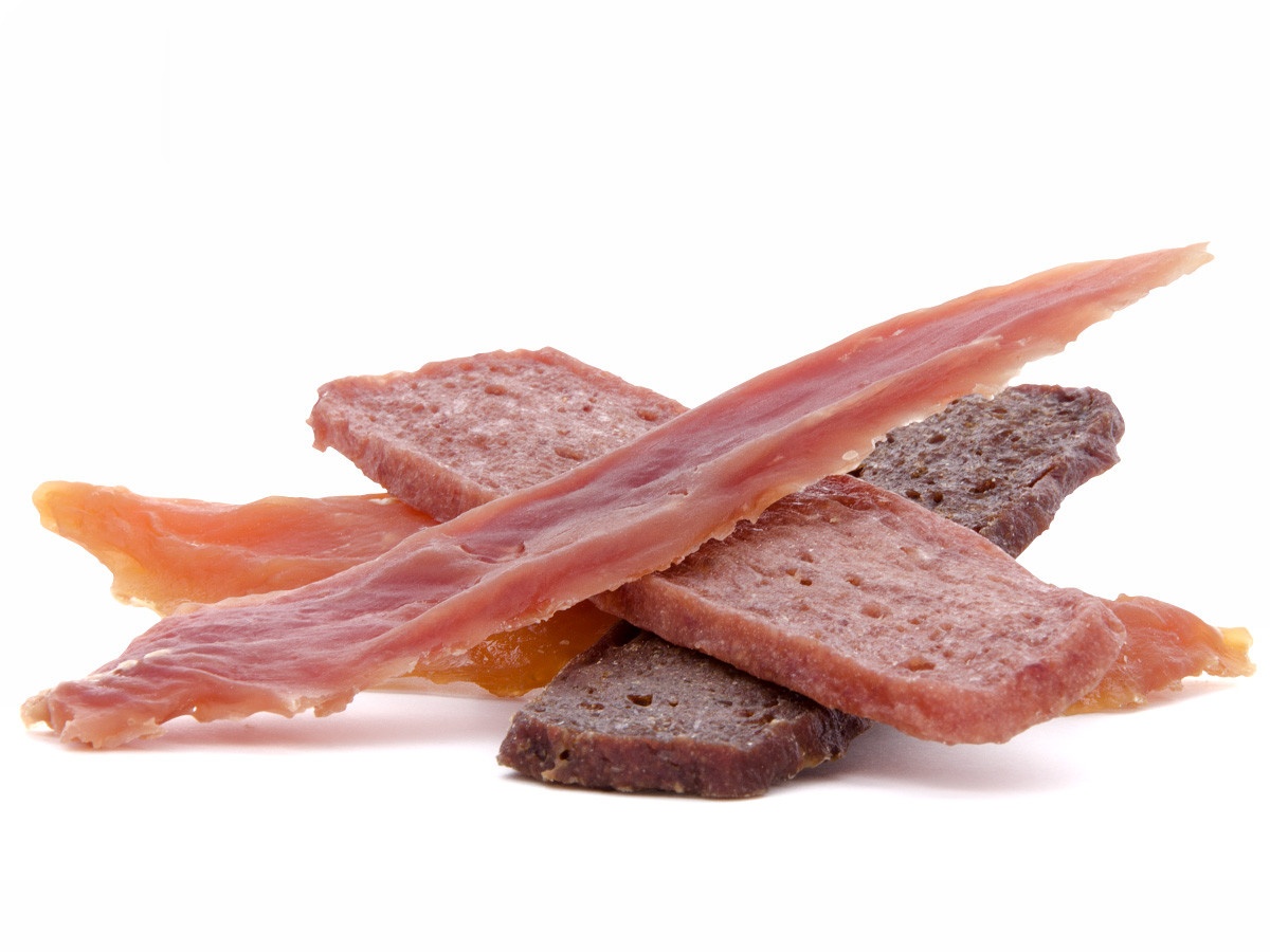 Výběr nejlepších masových pamlsků - masový pamlsek 80 g