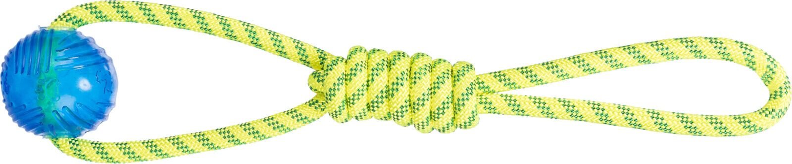 Hračka - Aqua Toy lano s gumovým míčkem, plovoucí, ø 6 × 40 cm