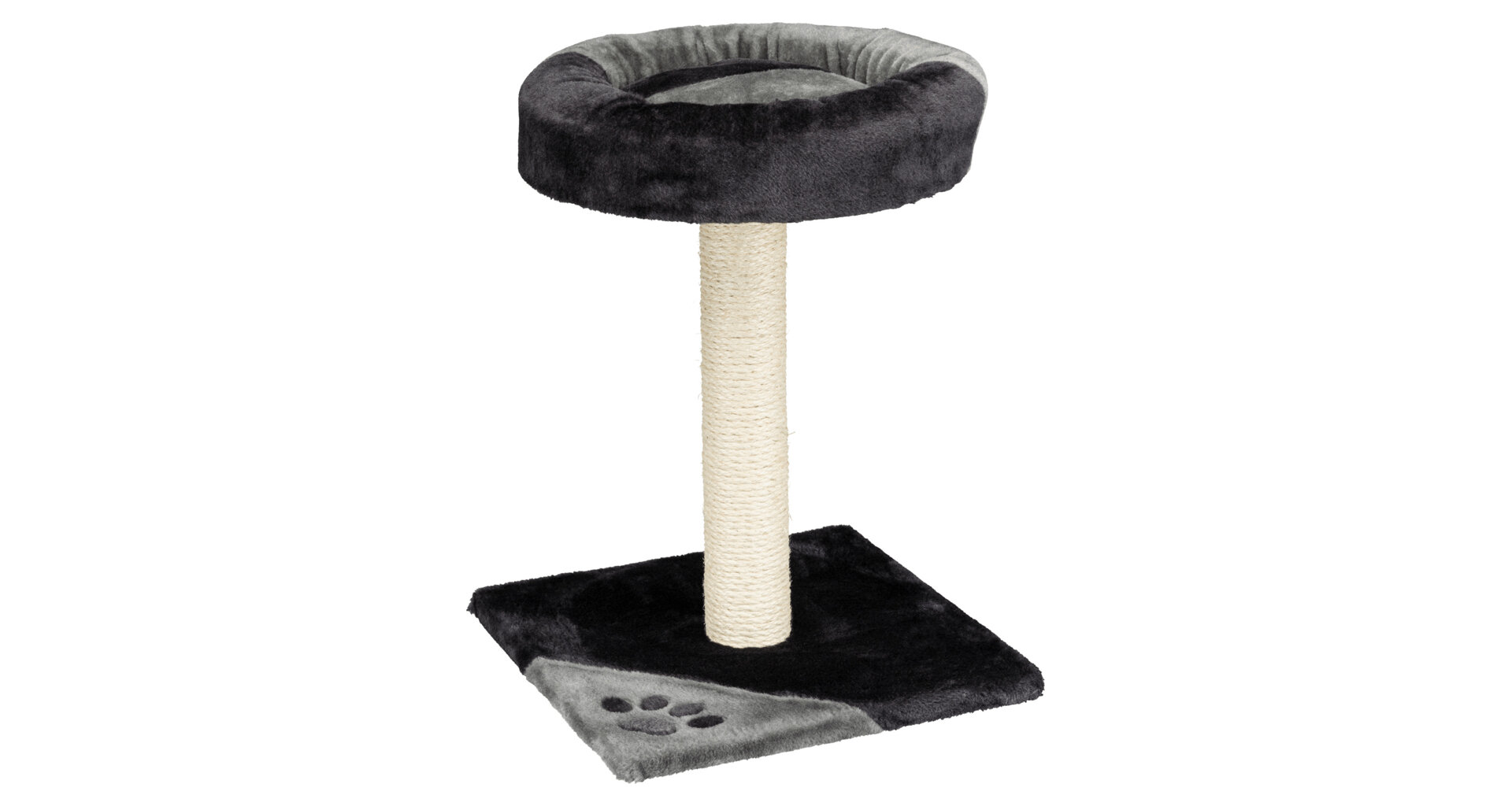 Škrabadlo TARIFA 52 cm, - šedo/černé