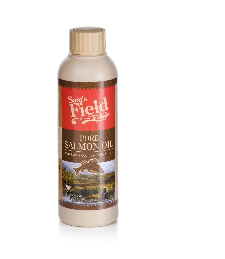 Sams Field Pure Salmon Oil, lososový olej 