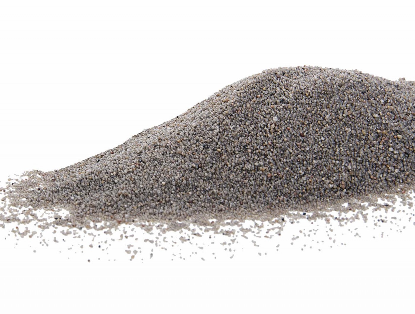 Písek barevný křemičitý šedý 2 kg