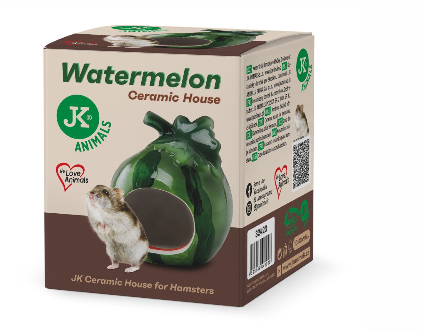 Domek keramický - Meloun