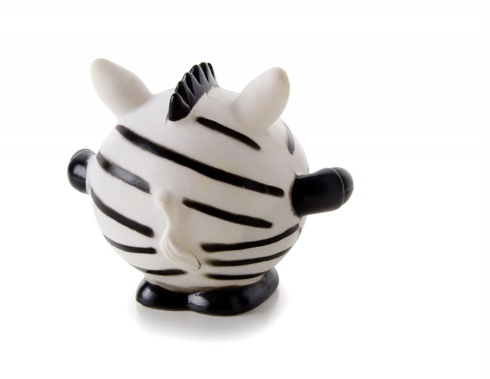 Míč vinylový zebra 10cm