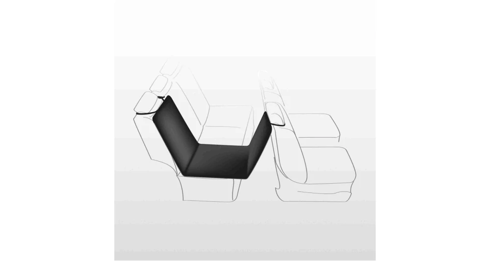 Autopotah nylon/flíz, i na přední sedadlo 0,65 x 1,45 m