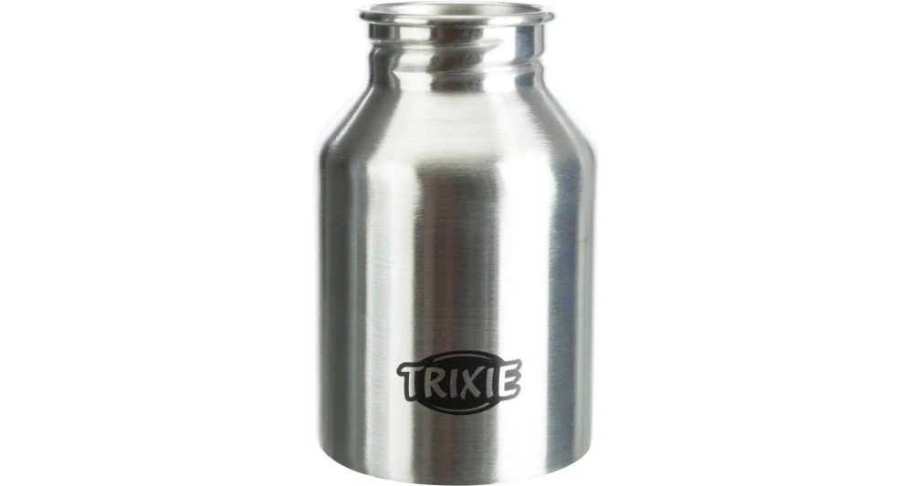 Láhev kovová s plastovou miskou 300 ml