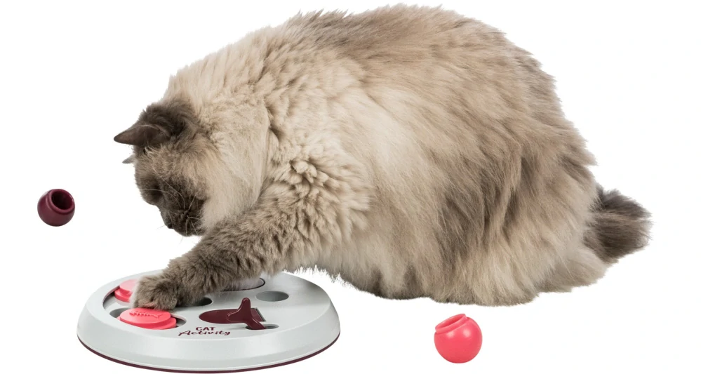 Cat Activity FLIP BOARD, strategická hra,  ? 23, vínová/růžová/šedá