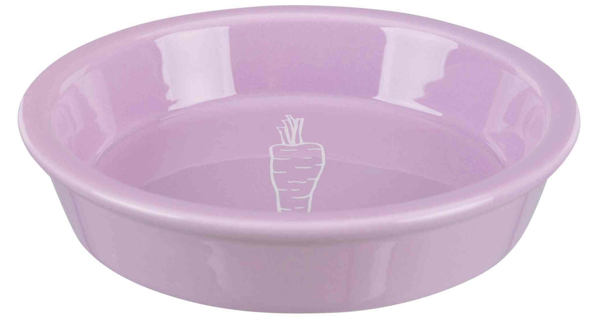 Keramická miska s motivem mrkve pro králíky 200 ml/14 cm