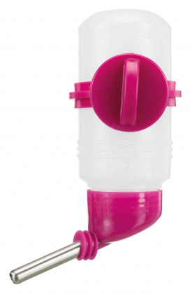 Plastová napáječka se šroubovací úchytkou pro činčily, králíky 500ml