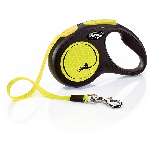 Flexi New Neon pásek "S" 5 m/15 kg