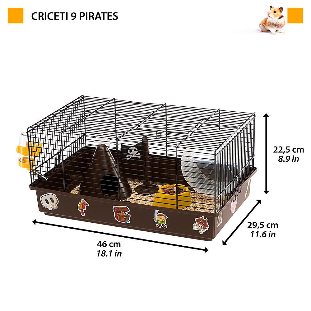 Ferplast CAGE CRICETI 9 PIRATE