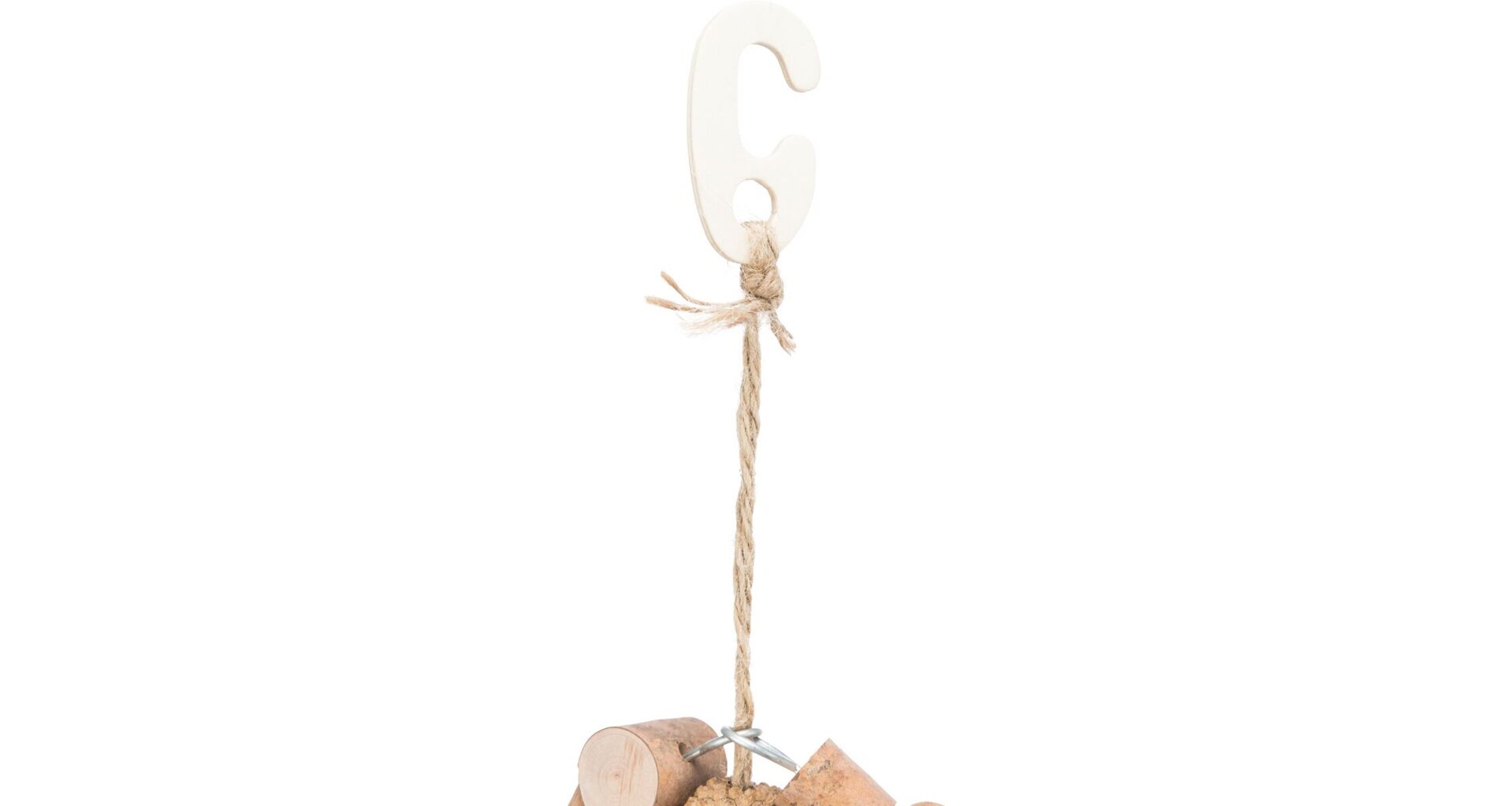 Houpačka pro papoušky, borové dřevo, 11 cm