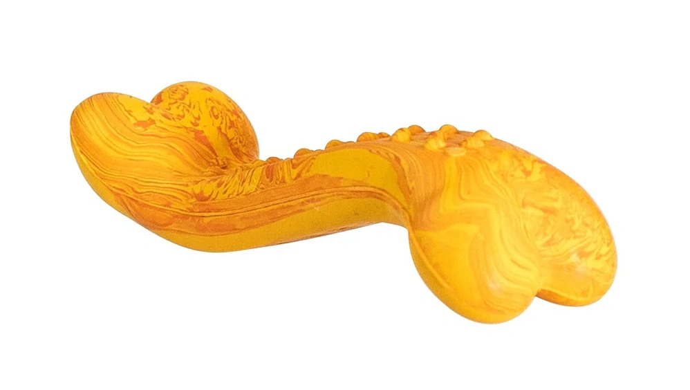 Hračka - Antibakteriální dentální kost s vůní gril.kuřete 11 cm