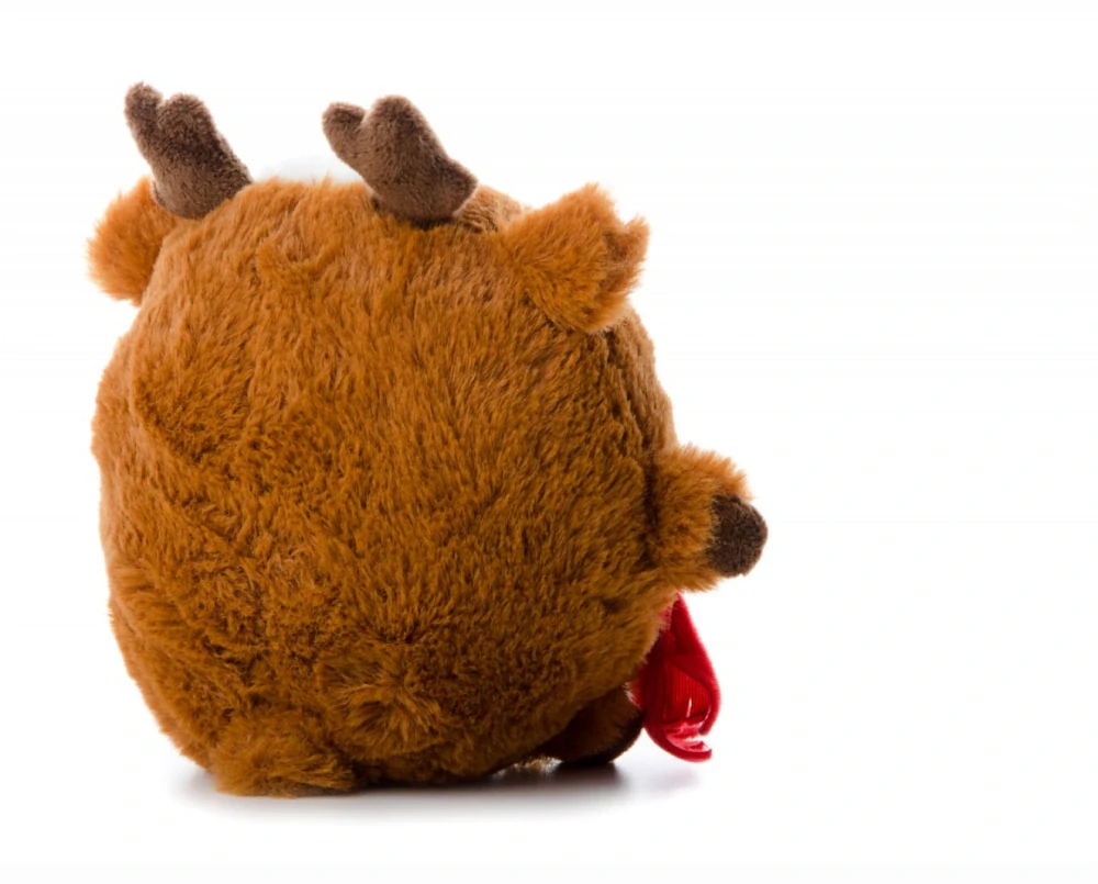 Plyšová hračka - koule sob X-Mas, 19 cm