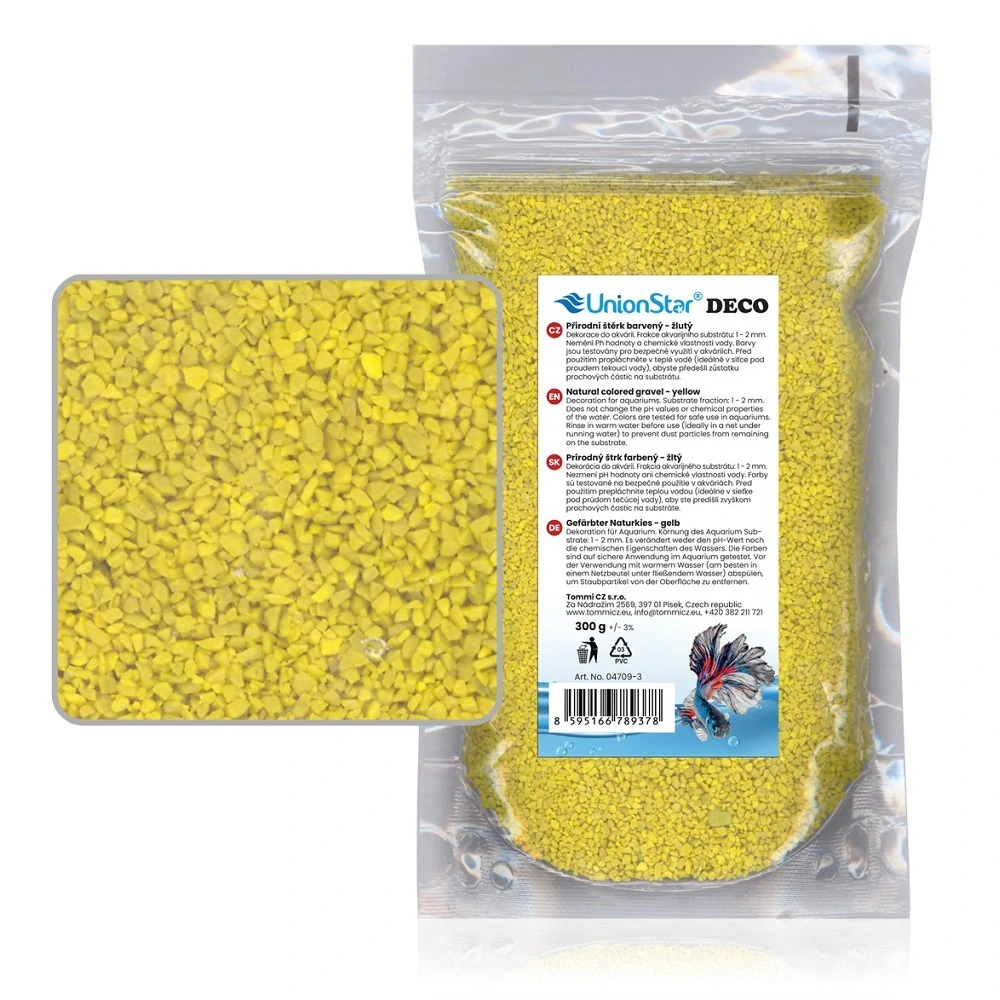 Akvarijní štěrk 300g /1 - 2 mm