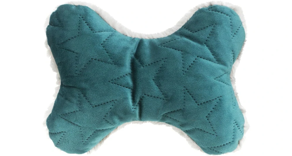 Hračka pro psy - kost, 20 cm, samet/plyš
