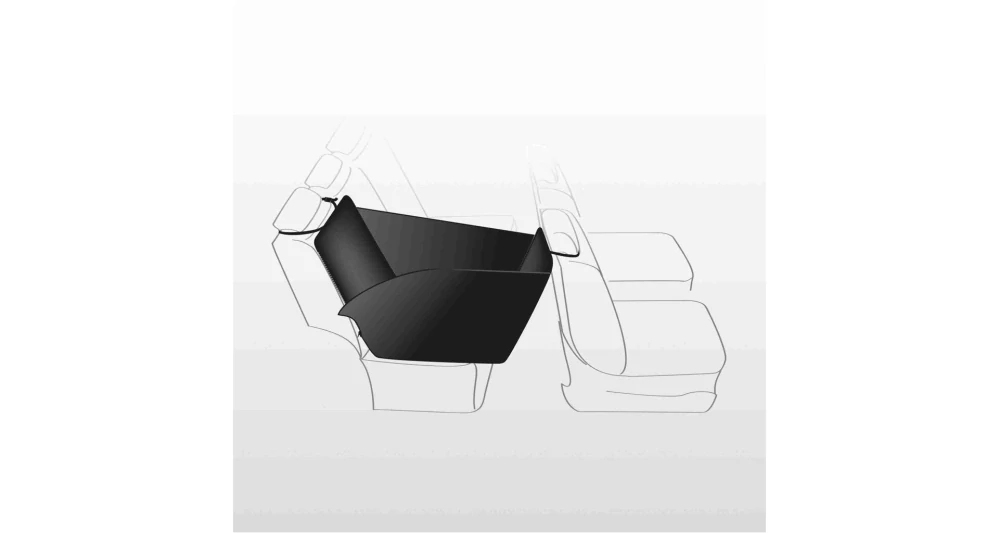 Autopotah-nylon.vak s flízovým polstrováním 0,65x1,45 m