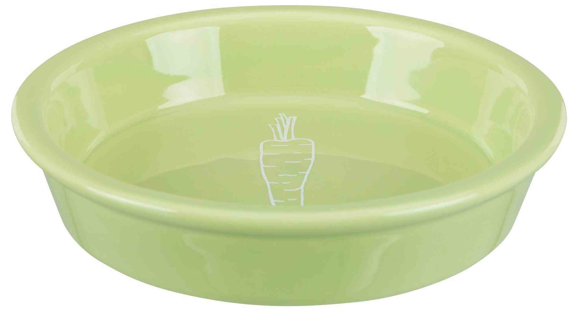 Keramická miska s motivem mrkve pro králíky 200 ml/14 cm