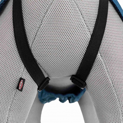 Pláštěnka ROUEN M 52 cm modrá pro buldočky (62-89cm) -