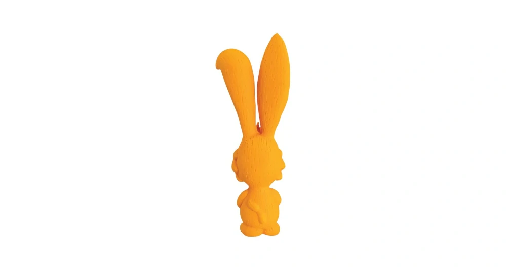Liška latex oranžová 17cm