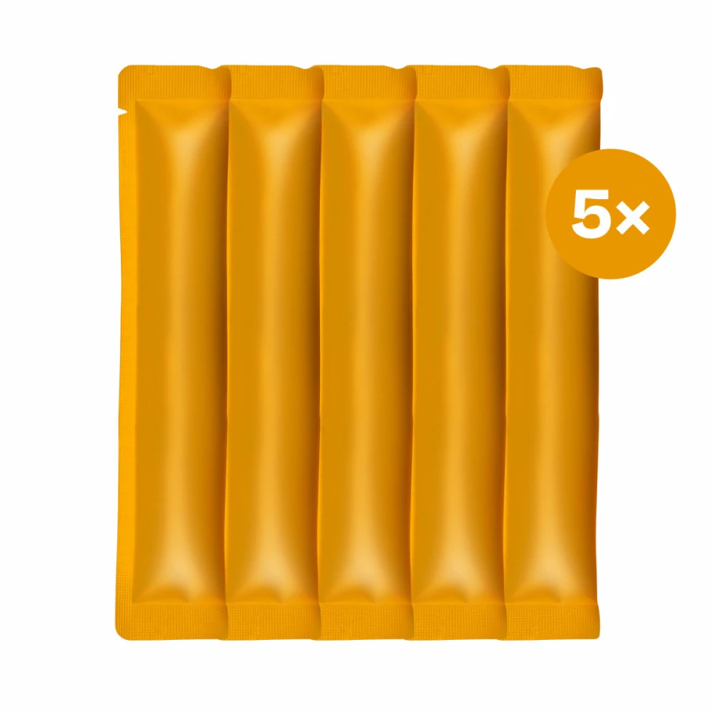 Pamlsek kuřecí krémový 5 x 15 g