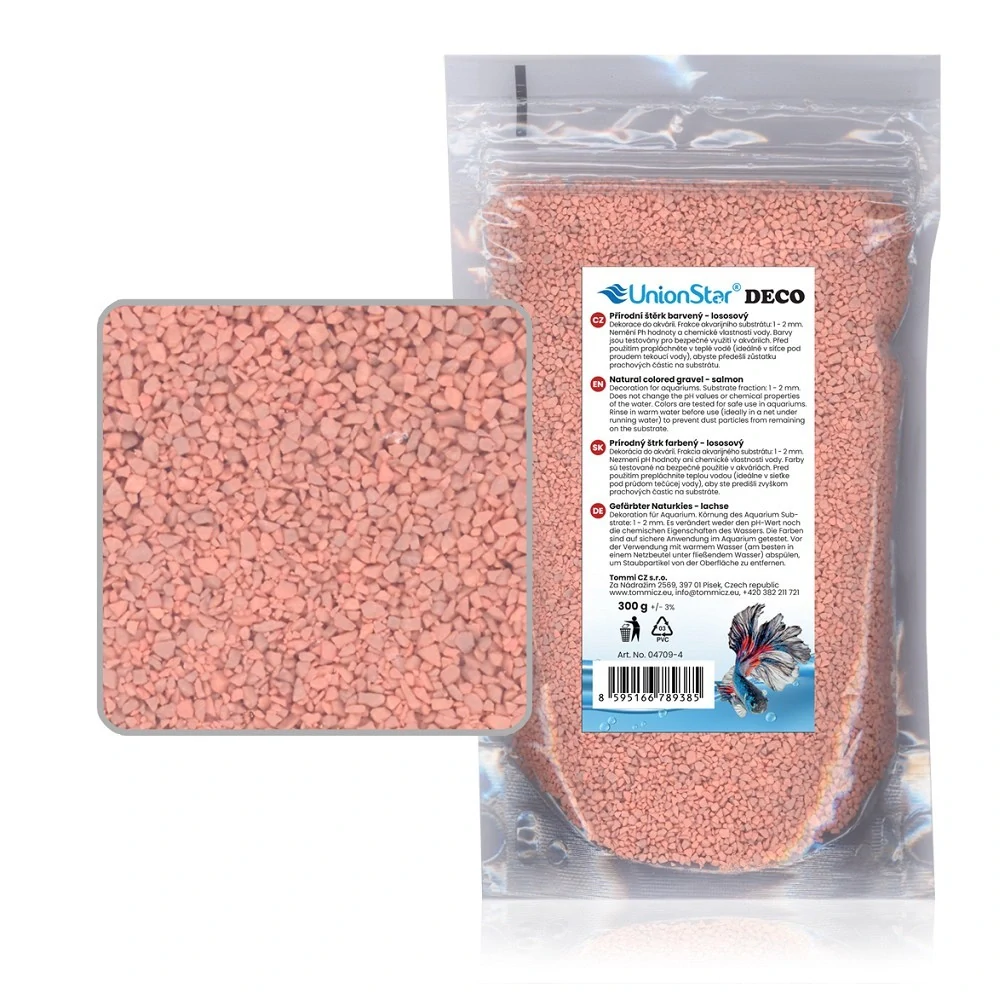 Akvarijní štěrk 300g /1 - 2 mm