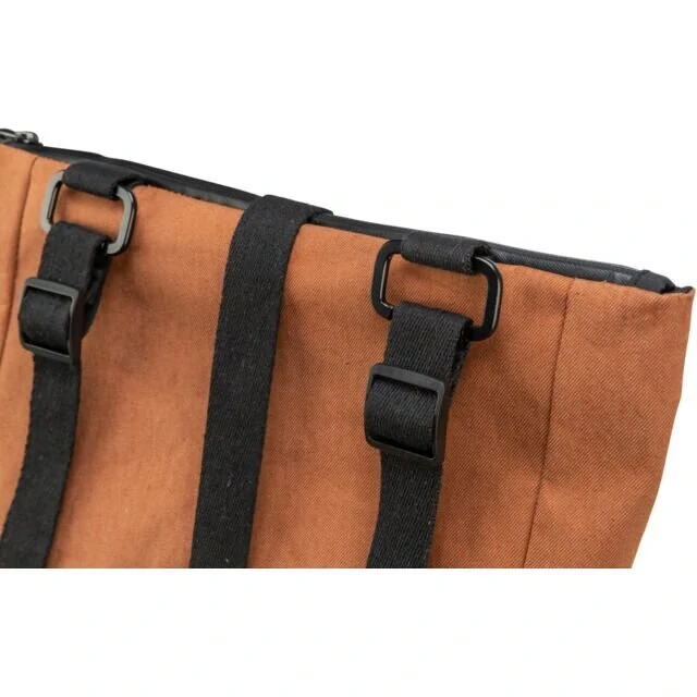 Batoh i ledvinka 2v1 - multifunkční , bavlna/polyester, rezavá