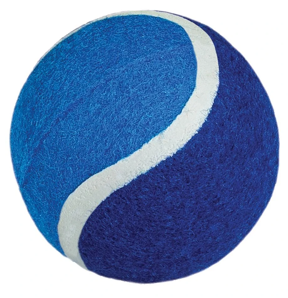 Míč tenisový plněný, plovoucí 6,5 cm