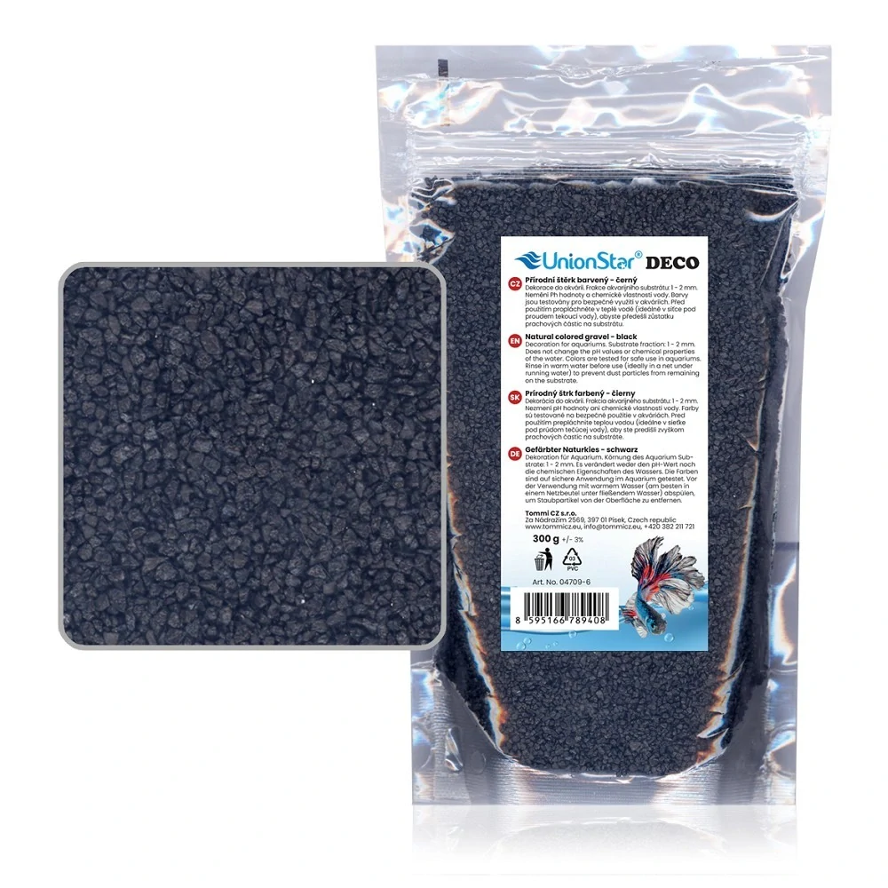 Akvarijní štěrk 300g /1 - 2 mm