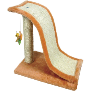 Škrábadlo Zaza orange s motýlkem 35 x 25 x 36 cm