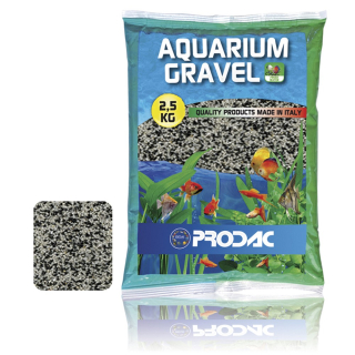 Písek - Prodac Fine sand white/black 2,5kg