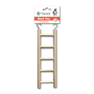 Žebřík dřevěný 5 stupňů 22cm