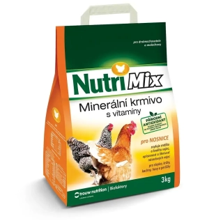 Nutri Mix pro nosnice 3kg ( exp. 29.1.2025) poslední 1ks