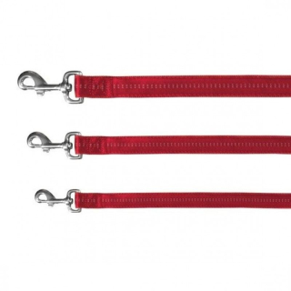 Vodítko SOFTLINE ELEGANCE 1,00m/25mm (L-XL), červeno/béžová DOPRODEJ