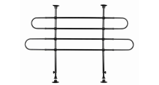 Mříž do náklad. prostoru auta 2díly šíř.85-140cm, v.75-110cm