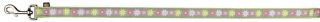 Vodítko Modern Art BLOOMS XS-S 1,20 m/15 mm zelené -