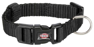 Obojek PREMIUM 35-55 cm/20 mm (M-L), - černý