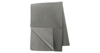 Ručník s vysokou absorbcí v plastovém obalu 66 x 43 cm šedá
