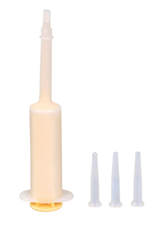 Mateřská krmící sada pro mláďata 10ml/3 silikonové dudlíky