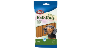 Pamlsek - ROTOLINIS drůbeží 12 ks, 120g/12cm