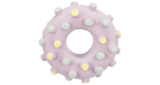 Kroužek MINI latexový se špuntíky 8 cm