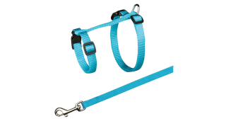 Postroj nylon. pro kočku s vodítkem XL, 34-57 cm/13mm, 1,20m