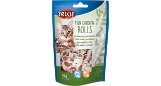 Rolky kuře - losos 50g - Premio ROLLS Light